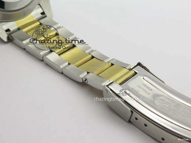 MiroTime 1231 Stretchable Submariner BP Maker 16613 Blue Dial SS YG Case On SS YG Bracelet A 3877